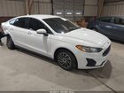 2020 Ford Fusion S White vin: 3FA6P0G75LR207700