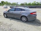 2016 Ford Fusion S Серый vin: 3FA6P0G76GR190329