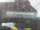 2017 Ford Fusion S Черный vin: 3FA6P0G76HR339498