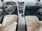 2017 Ford Fusion S Синий vin: 3FA6P0G76HR411509
