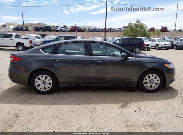 3FA6P0G76LR261992 2020 FORD FUSION Gray Սալոնի հետևի տեսք