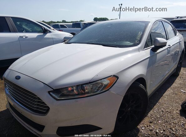 3FA6P0G77GR126879 2016 FORD FUSION White Przód lewy