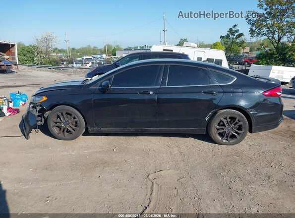 3FA6P0G77JR144306 2018 FORD FUSION Черный Панорамный вид салона 360°