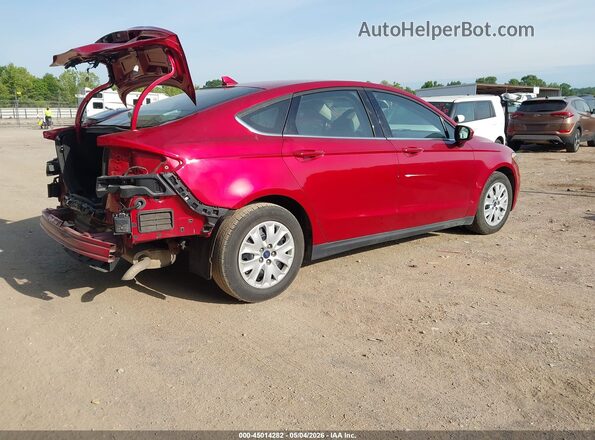 3FA6P0G78LR229061 2020 FORD FUSION Красный Задняя правая четверть