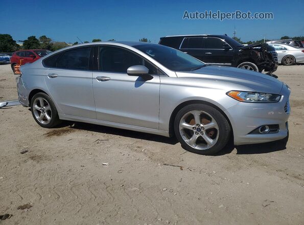3FA6P0G79GR274922 2016 FORD FUSION Серебряный Передняя правая четверть