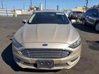 2017 Ford Fusion Se Желто-коричневый vin: 3FA6P0H71HR382497