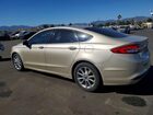 2017 Ford Fusion Se Желто-коричневый vin: 3FA6P0H71HR382497