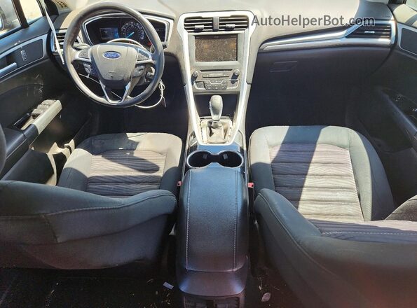 3FA6P0H72GR116291 2016 FORD FUSION Серый Вид панели приборов