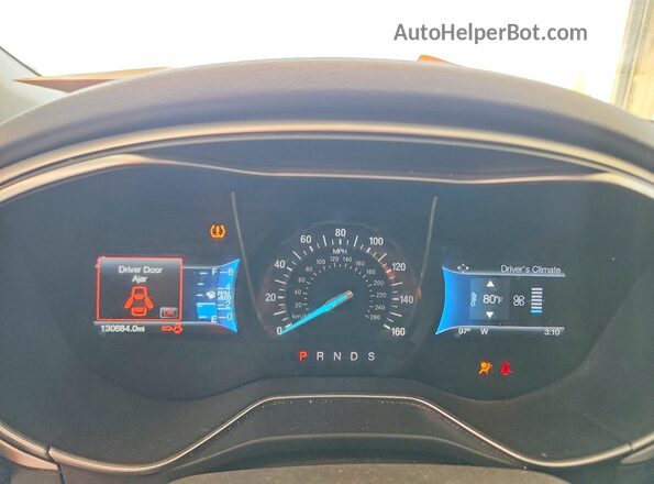 3FA6P0H72GR239623 2016 FORD FUSION Серый Вид щитка приборов