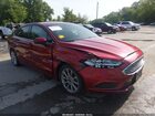 2017 Ford Fusion Se Red vin: 3FA6P0H72HR214948