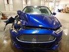 2016 Ford Fusion Se Синий vin: 3FA6P0H73GR246712