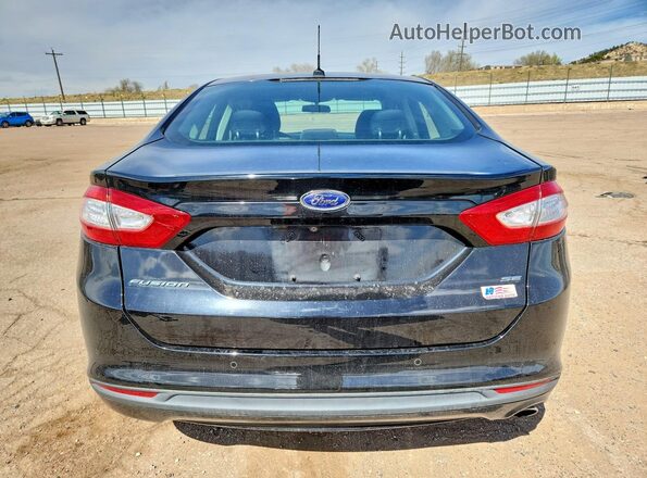 3FA6P0H74GR396456 2016 FORD FUSION Black Vista trasera