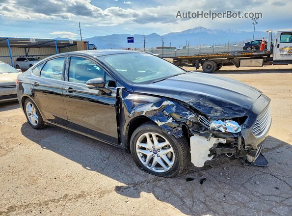 3FA6P0H74GR396456 2016 FORD FUSION Black Delantero derecho