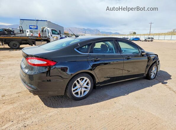 3FA6P0H74GR396456 2016 FORD FUSION Black Trasero derecho