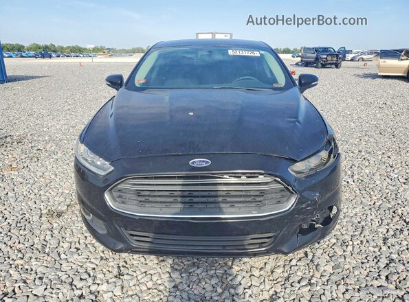 3FA6P0H76GR351308 2016 FORD FUSION Black Widok z przodu