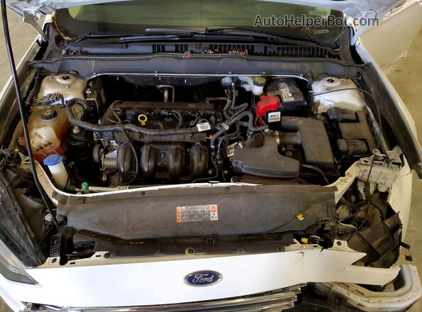 3FA6P0H76HR413646 2017 FORD FUSION Белый Вид задней части салона