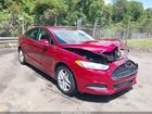 2016 Ford Fusion Se Red vin: 3FA6P0H77GR375164