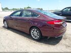 2017 Ford Fusion Se Темно-бордовый vin: 3FA6P0H77HR174575