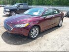 2017 Ford Fusion Se Темно-бордовый vin: 3FA6P0H77HR174575