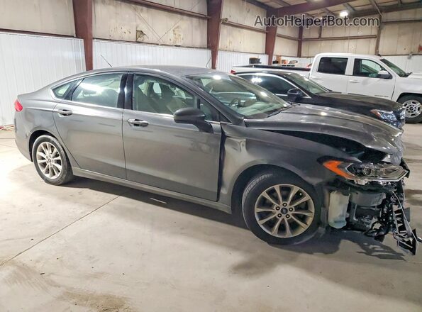 3FA6P0H79HR253536 2017 FORD FUSION Gray Przód prawy