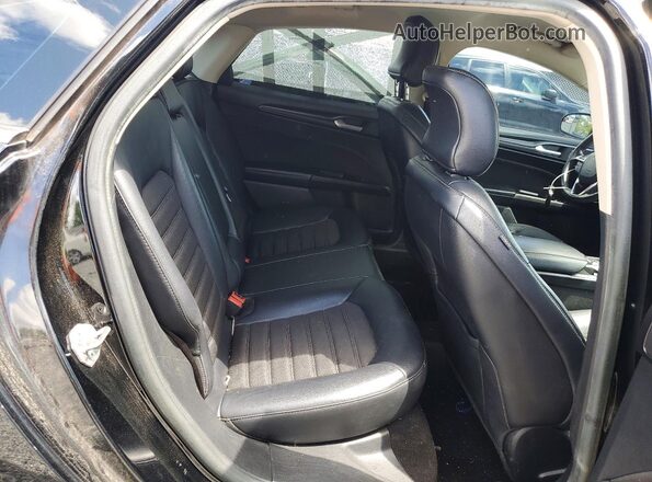 3FA6P0H7XJR126641 2018 FORD FUSION Черный Вид задних сидений