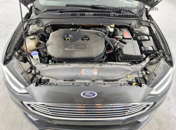 3FA6P0H91HR201626 2017 FORD FUSION Угольный Вид задней части салона