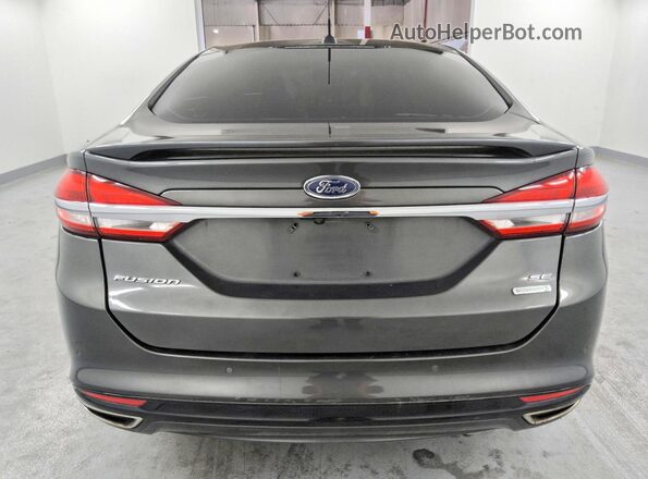 3FA6P0H91HR201626 2017 FORD FUSION Угольный Вид сзади