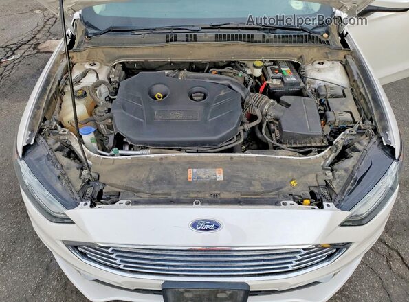 3FA6P0H93HR264355 2017 FORD FUSION Белый Вид задней части салона
