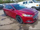 2016 Ford Fusion Se Red vin: 3FA6P0H95GR267076