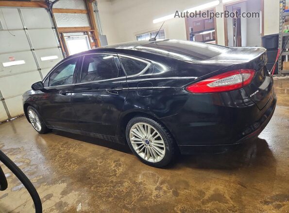 3FA6P0HD0GR289250 2016 FORD FUSION Черный Задняя левая четверть