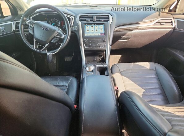 3FA6P0HD0HR396333 2017 FORD FUSION Серый Вид панели приборов