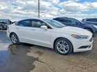 2018 Ford Fusion Se Белый vin: 3FA6P0HD0JR130767