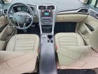 2018 Ford Fusion Se Beige vin: 3FA6P0HD0JR136455
