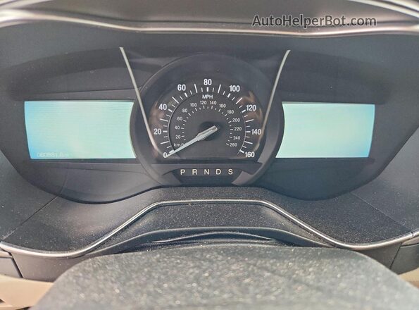 3FA6P0HD0JR136455 2018 FORD FUSION Beige Widok zestawu wskaźników