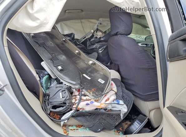 3FA6P0HD0JR204916 2018 FORD FUSION Серебряный Вид задних сидений