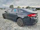 2018 Ford Fusion Se Black vin: 3FA6P0HD0JR229623