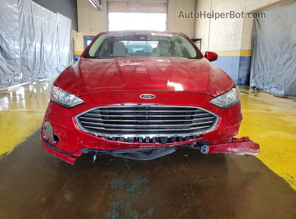3FA6P0HD0LR146809 2020 FORD FUSION Red Vista frontal