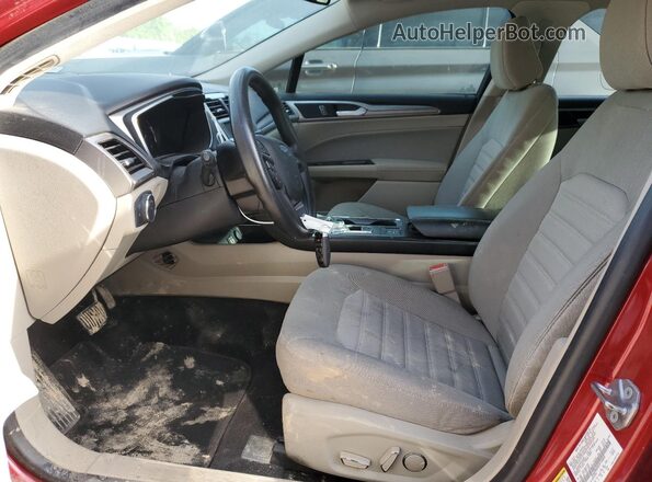 3FA6P0HD0LR146809 2020 FORD FUSION Red 