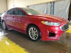 2020 Ford Fusion Se Red vin: 3FA6P0HD0LR146809