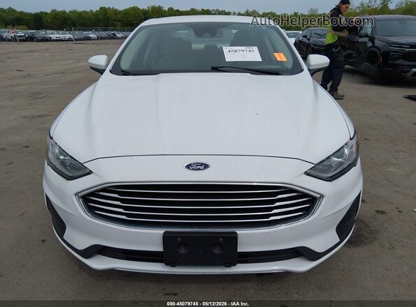 3FA6P0HD0LR163299 2020 FORD FUSION Белый Вид щитка приборов