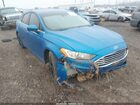 2020 Ford Fusion Se Blue vin: 3FA6P0HD0LR255318