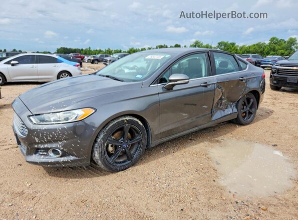 3FA6P0HD1GR214329 2016 FORD FUSION Gray Przód lewy