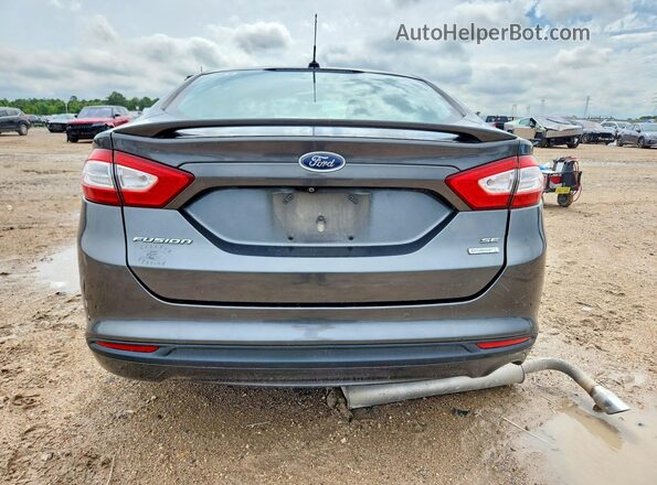 3FA6P0HD1GR214329 2016 FORD FUSION Gray Widok z tyłu