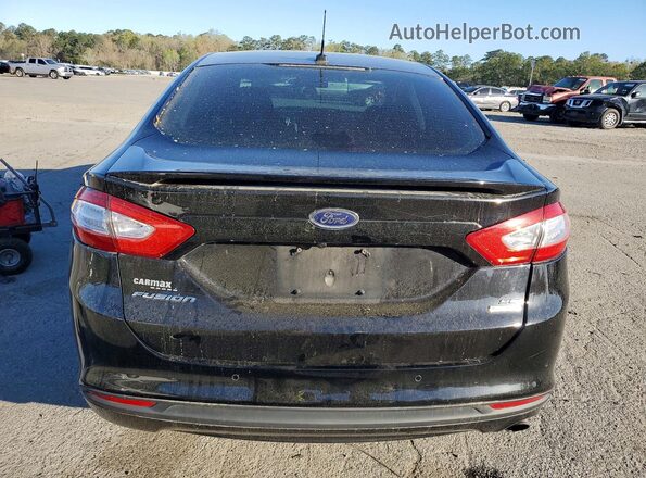 3FA6P0HD1GR288933 2016 FORD FUSION Black Widok z tyłu