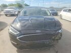 2017 Ford Fusion Se Черный vin: 3FA6P0HD1HR128780
