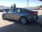 2017 Ford Fusion Se Серый vin: 3FA6P0HD1HR145840