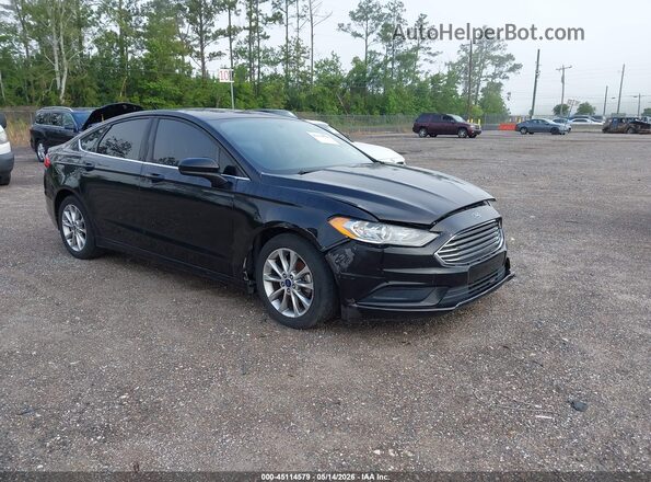 3FA6P0HD1HR398902 2017 FORD FUSION Black Առջևի աջ