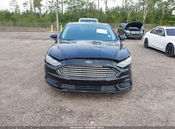 3FA6P0HD1HR398902 2017 FORD FUSION Black Սարքավորումների վահանակի տեսք