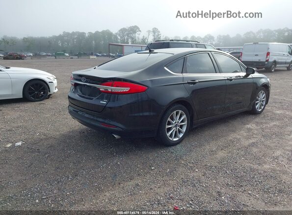 3FA6P0HD1HR398902 2017 FORD FUSION Black Հետևի աջ