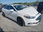 2017 Ford Fusion Se White vin: 3FA6P0HD1HR407906